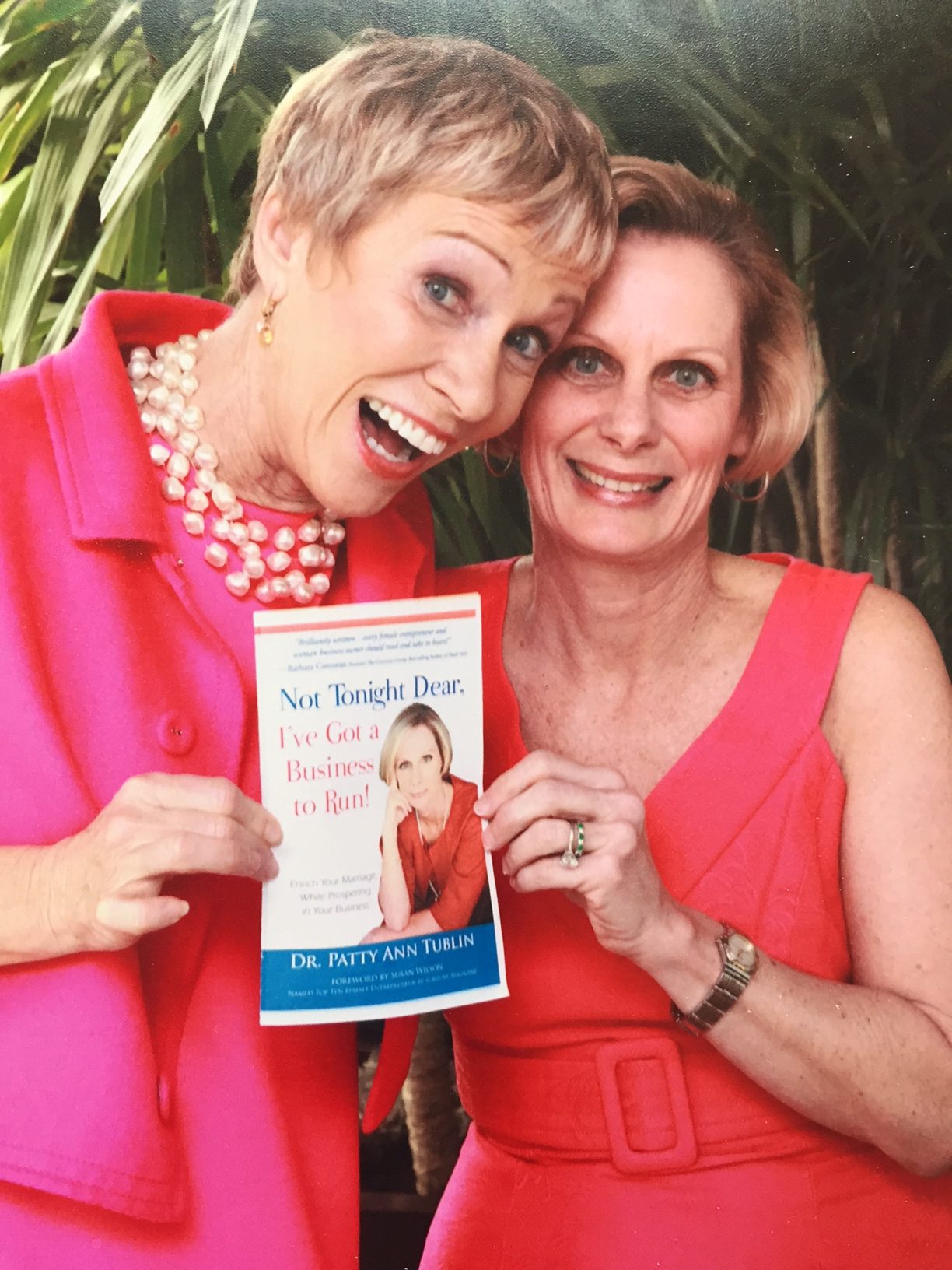 Dr. Patty Ann Tublin with Barbara Corcoran